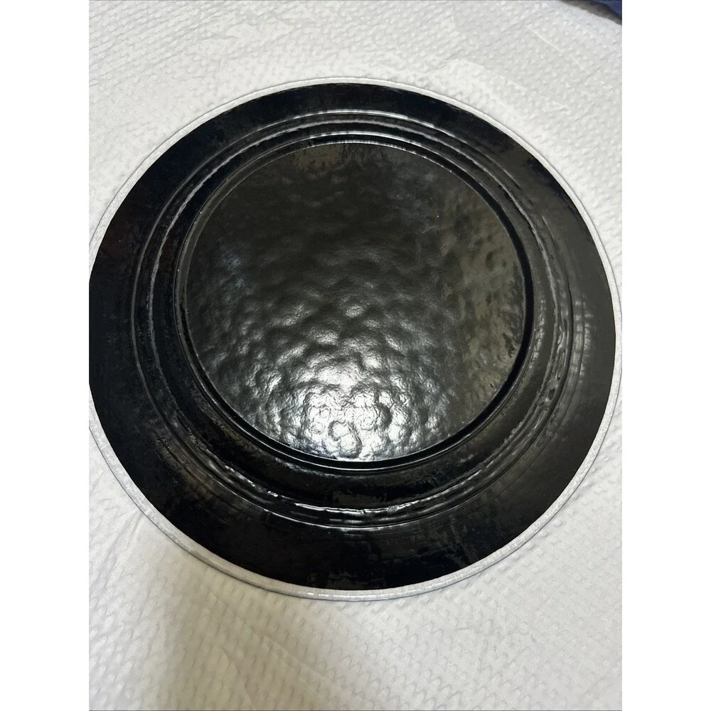 Crate & Barrel Carnivalle Millefiori Glass 12 ¾